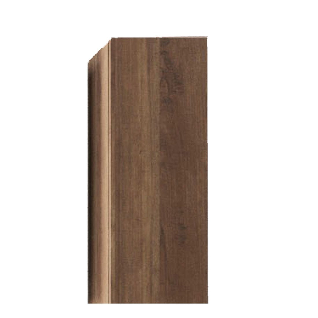 Mobile da bagno sospeso FRASSI – 1 porta – Rovere chiaro – Design moderno