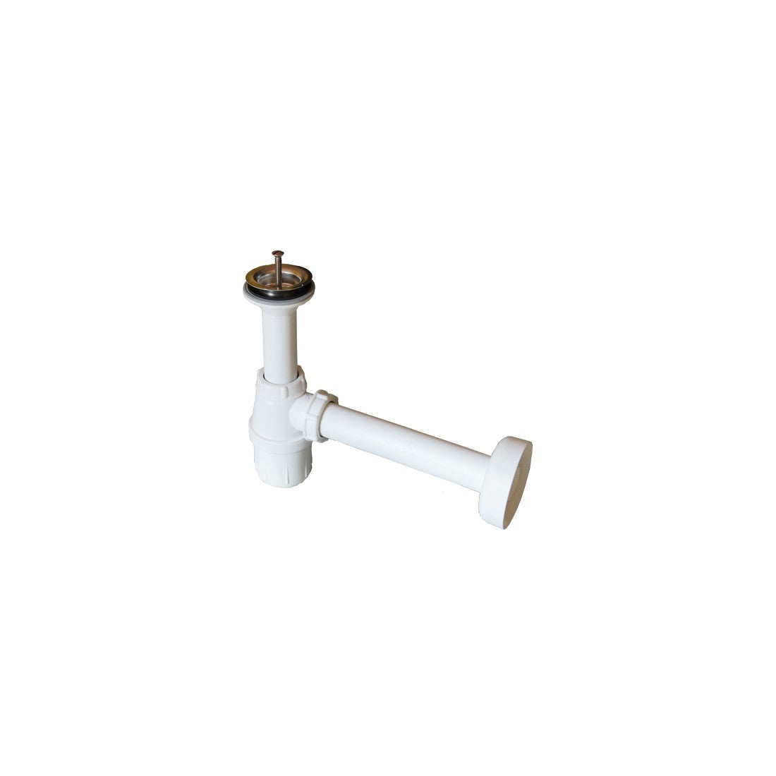 Mobile sottolavabo sospeso collezione RAVEN, colore bianco opaco e lucido, con lavabo e sifone incluso.