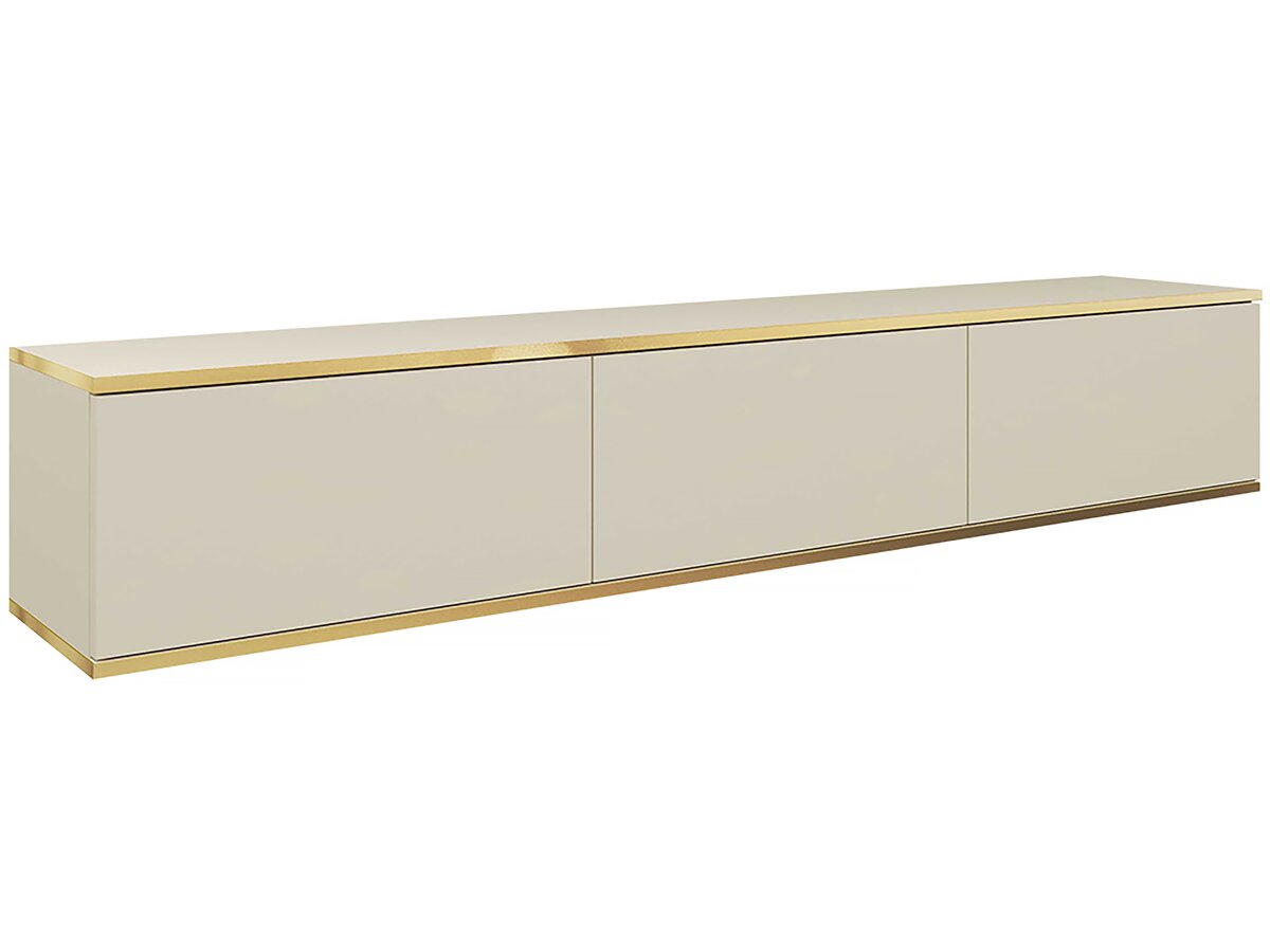 Mobile TV a parete "Jose" 175 x 30 x 32 cm - Beige