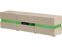 Mobile TV LED "Vida" - 177 x 39 x 45 cm - Bianco laccato