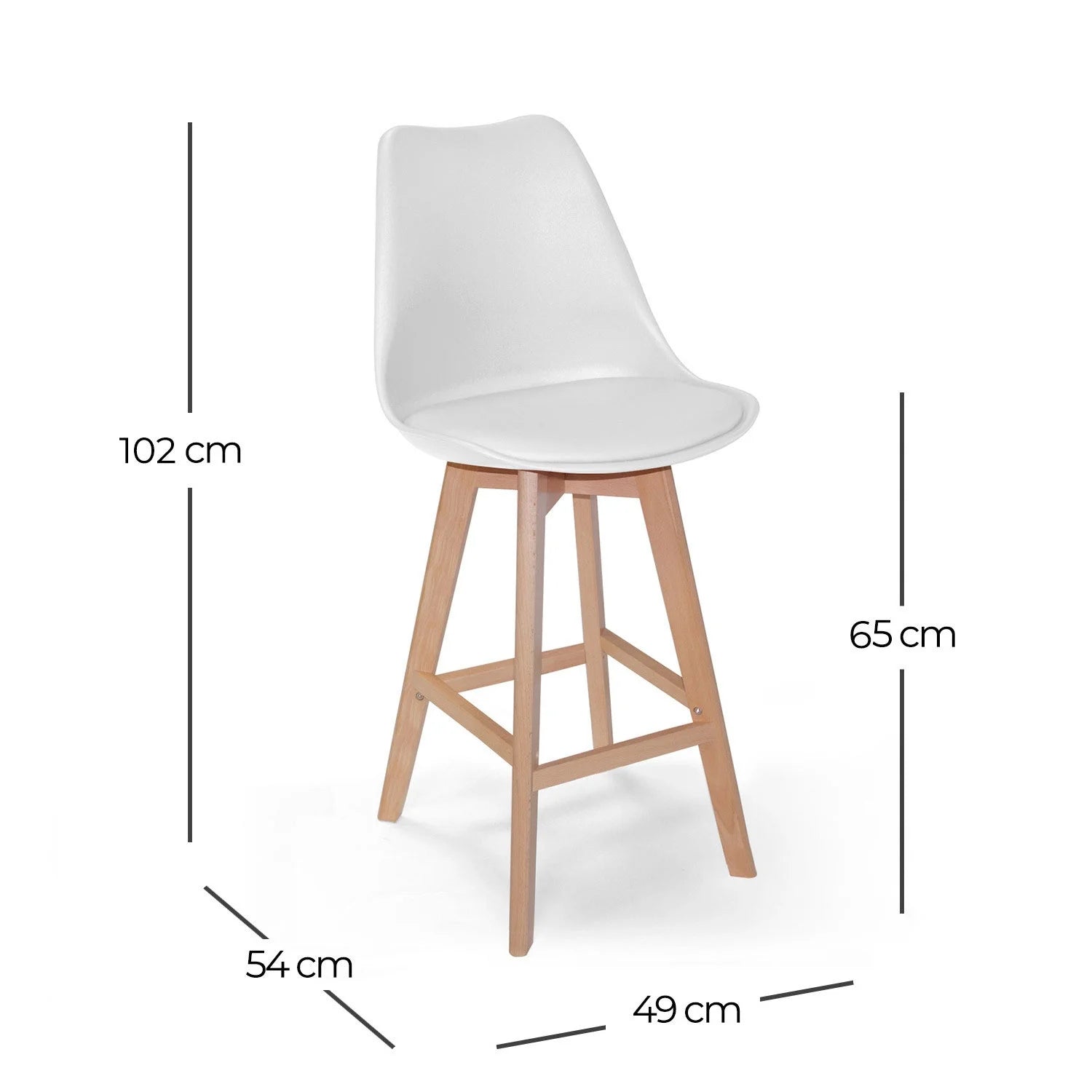 LÚZETE - MEZZO SGABELLO TORRE KARLSKRONA ROSA