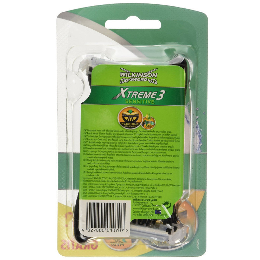 Rasoio wilkinson sword xtreme3 sensitive