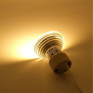 Portalampada attacco gu10 e gz10 connettore base per lampada alogena faeg fg24104