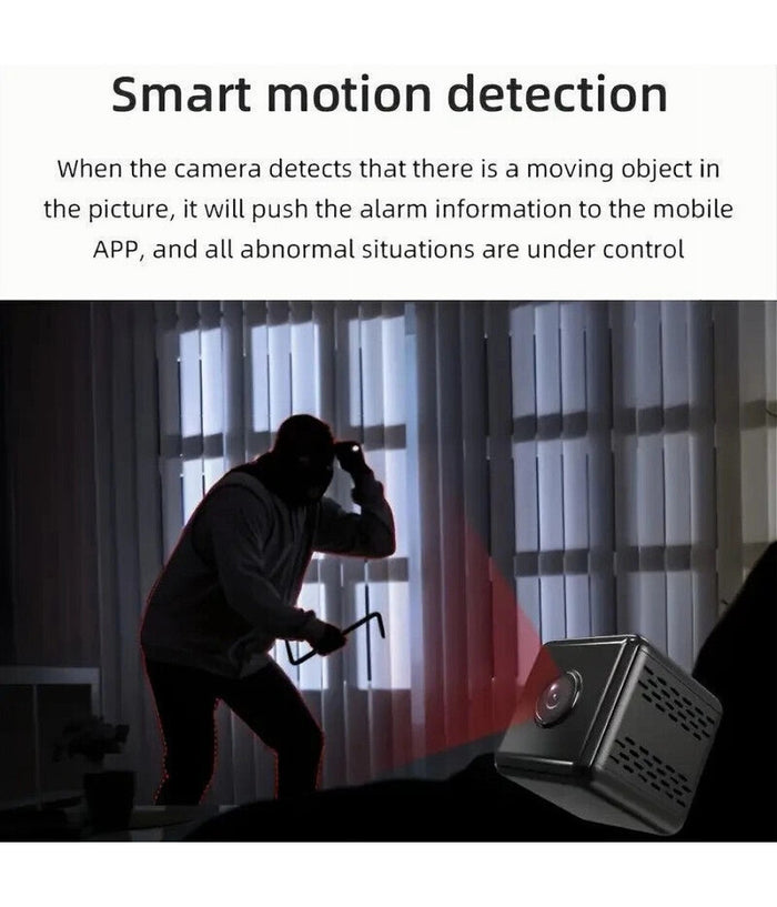 Micro Camera 1080p Hd Wifi Mini Ip Telecamera Nascosta Videocamera Magnetica X9         