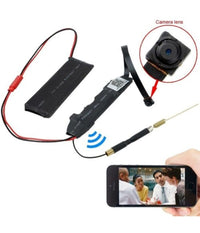 Micro Camera Spia Hd Telecamera Nascosta Microspia Cctv P2p Antenna Esterna Wifi         