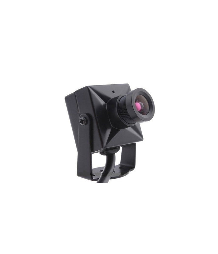 Micro Mini Telecamera Camera A Colori Audio Video Microfono Staffa Sorveglianza         