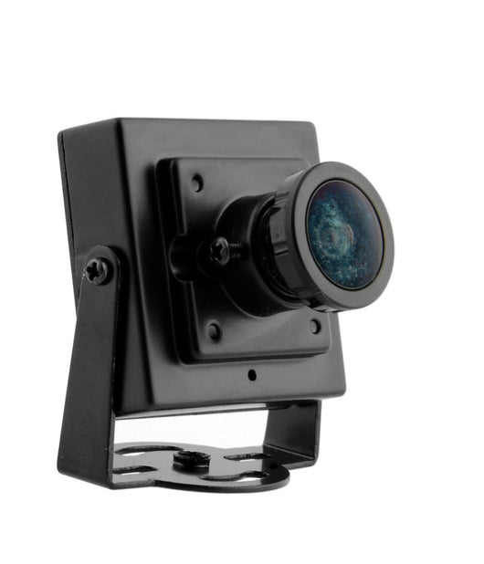 Micro Mini Telecamera Camera A Colori Audio Video Microfono Staffa Sorveglianza         