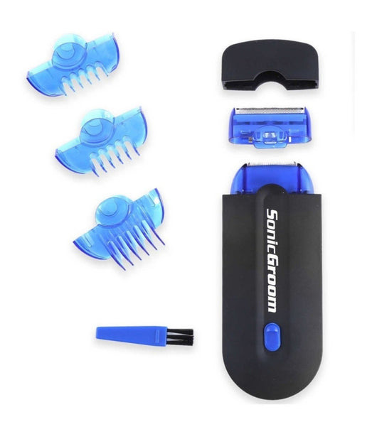 Micro Rasoio Elettrico Groom Portatile Taglia Peli Capelli Barba Ricaricabile         