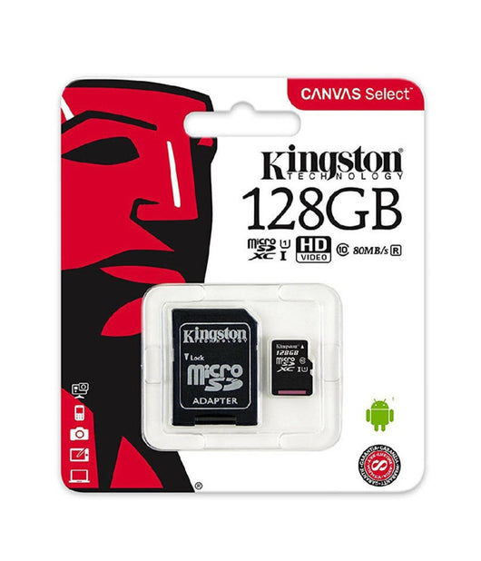 Micro Sd Card 128gb Classe 10 128 Gb Kingston Scheda Memory Card Per Cellulare         
