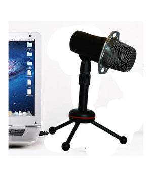 Microfono A Condensatore Per Trasmissione Registrazione Vocale Conferenze Pc Y10         