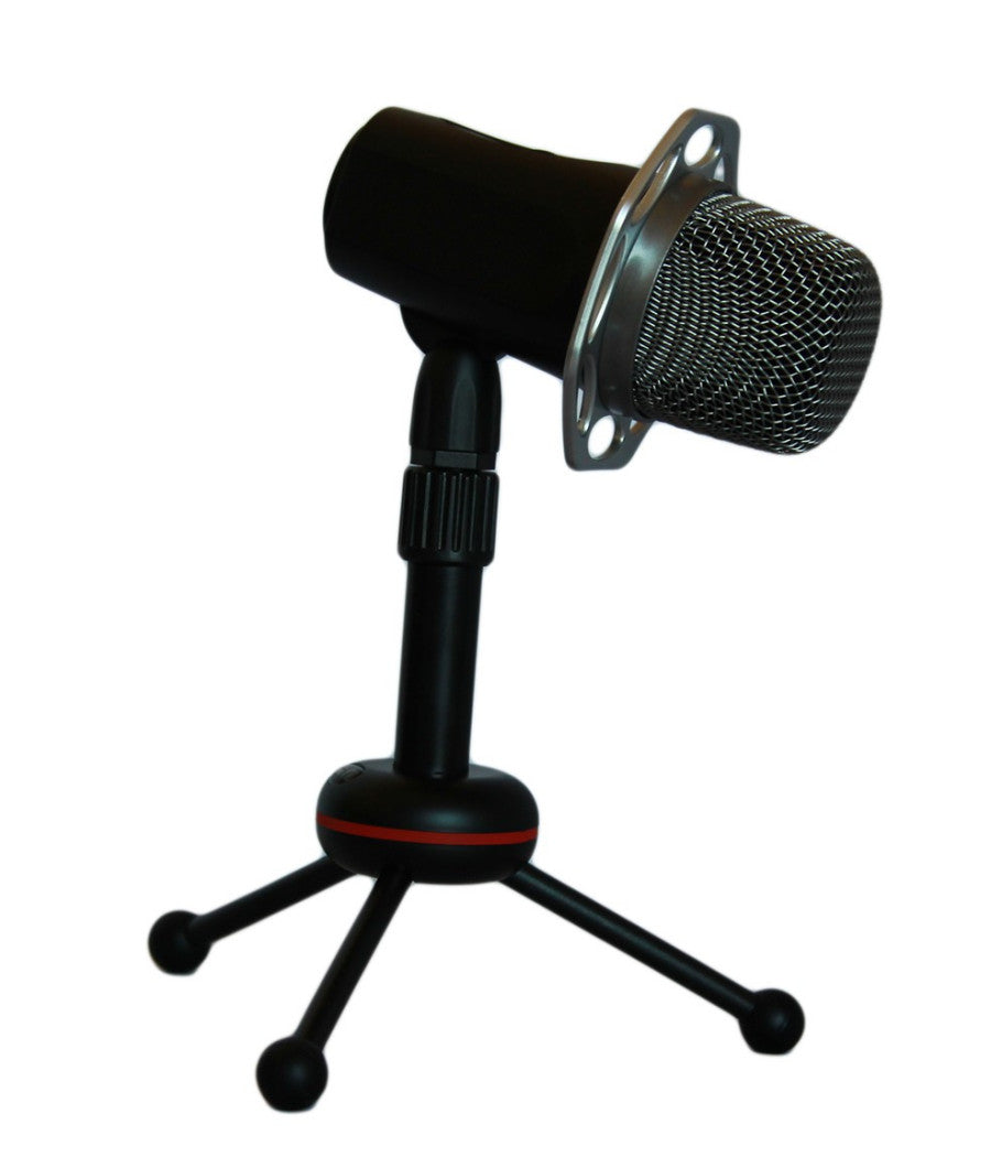 Microfono A Condensatore Per Trasmissione Registrazione Vocale Conferenze Pc Y10         