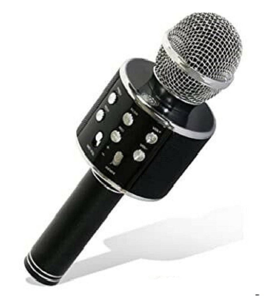 Microfono Altoparlante Bluethoot Wireless Con Speaker Karaoke Maxtech Mic-06         