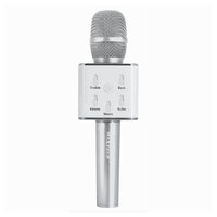 Microfono Bluetooth Wireless Doppio Altoparlante Speaker Bluetooth Portatile         