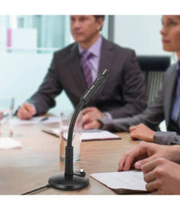 Microfono Da Tavolo Regolabile Jack 3,5mm Per Pc Notebook M580 Omnidirezionale         