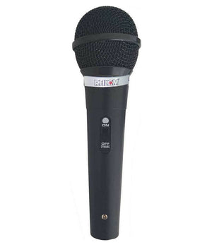 Trade Shop - Microfono Dinamico Unidirezionale Con Cavo Mono 2mt Karaoke Stereo Lb-108 -