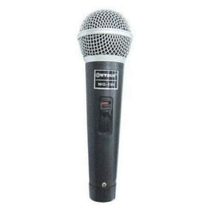 Trade Shop - Microfono Dinamico Unidirezionale Con Cavo Per Canto Karaoke Wg-196 Cw418 -