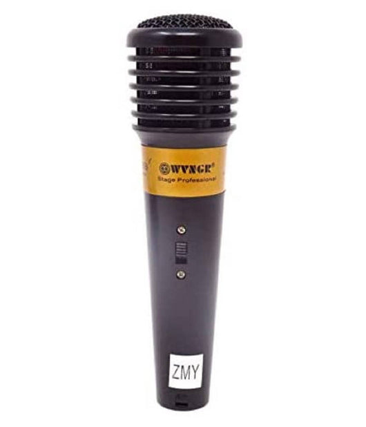 Microfono Dinamico Wg-535 B Nero Unidirezionale Professionale Con Cavo Cw519         