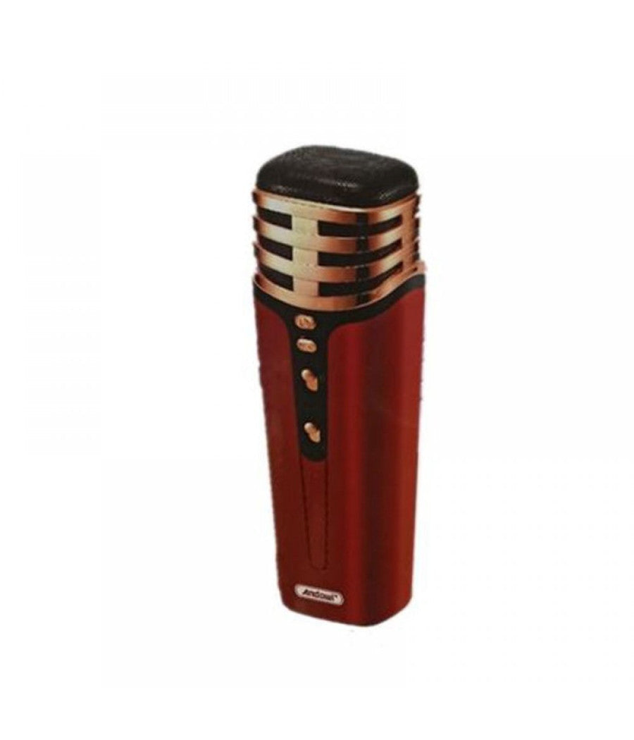 Microfono Per Karaoke Wireless Senza Fili Altoparlante Bluetooth Fm Radio Q-l838         