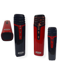 Microfono Per Karaoke Wireless Senza Fili Altoparlante Bluetooth Fm Radio Q-l838         