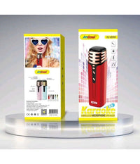 Microfono Per Karaoke Wireless Senza Fili Altoparlante Bluetooth Fm Radio Q-l838         