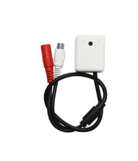 Microfono Per Telecamera Dvr Videosorveglianza Lunghezza 25 Cm 12v Audio Mic-11         