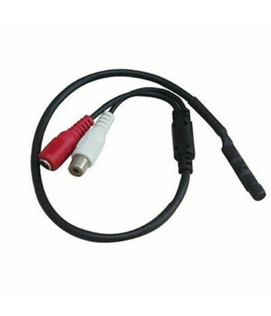 Microfono Per Telecamera Videosorveglianza Monitor Dvr Audio 25 Cm 12v Mic-10         