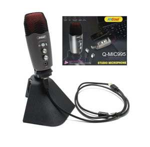Microfono Professionale A Condensatore Da Tavolo Usb Per Studio Podcast - ANDOWL