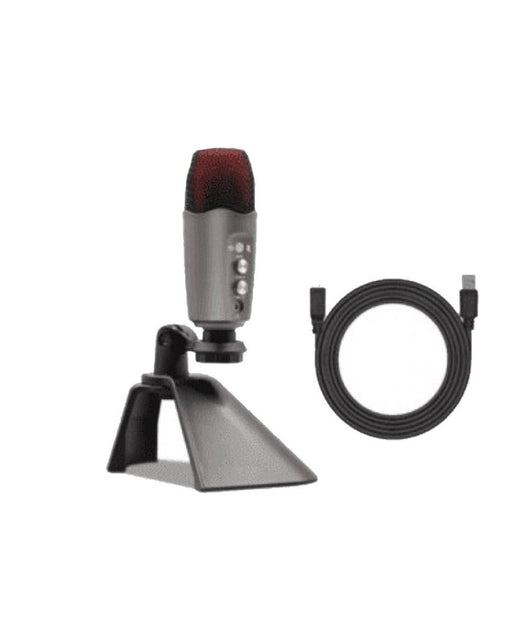 Microfono Professionale A Condensatore Da Tavolo Usb Per Studio Podcast Q-mic995         