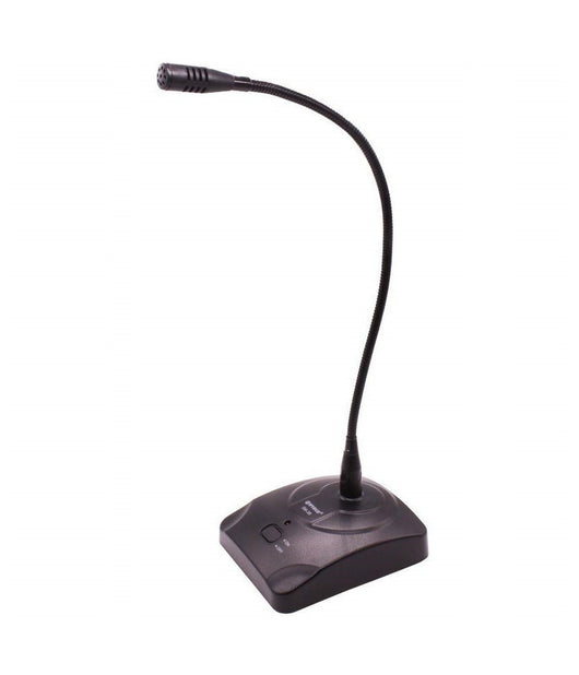 Microfono Professionale Da Tavolo Wg800 Cavo Basetta E Collo Di Cigno Snodabile         