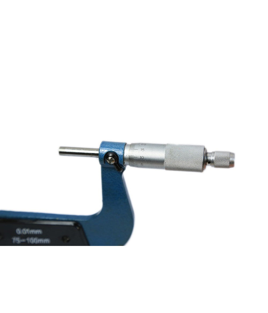 Micrometro Spessimetro Centesimale Analogico Per Esterni 75-100mm 00.1 Mm         