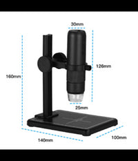 Microscopio Digitale Q-xw05 Wi-fi Usb 1080p Risoluzione Hd 50-1000x Portatile         