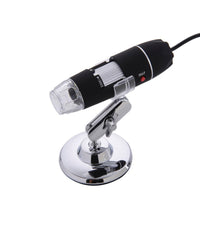 Microscopio Usb Digitale 40x 1000x Pc Notebook Foto Video 8 Led 2.0 Mpx Staffa         