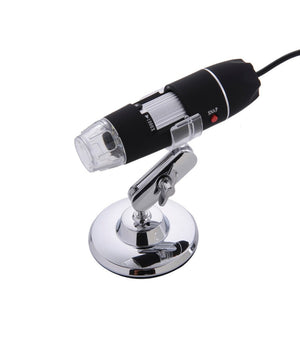 Microscopio Usb Digitale 40x 1000x Pc Notebook Foto Video 8 Led 2.0 Mpx Staffa         