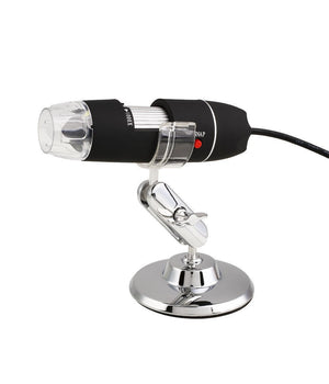 Microscopio Usb Digitale 40x 1000x Pc Notebook Foto Video 8 Led 2.0 Mpx Staffa         