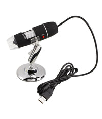 Microscopio Usb Digitale 40x 1000x Pc Notebook Foto Video 8 Led 2.0 Mpx Staffa         