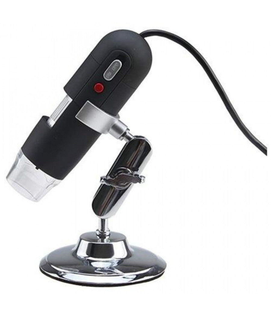 Microscopio Usb Digitale 80x 800x Pc Notebook Foto Video 8 Led 2.0 Mpx Staffa Cd         