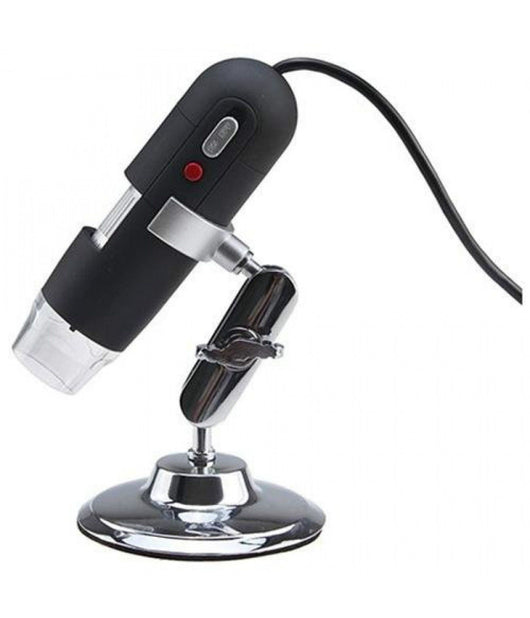 Microscopio Usb Digitale 80x 800x Pc Notebook Foto Video 8 Led 2.0 Mpx Staffa Cd         