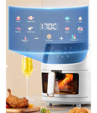 Miglior Friggitrice Ad Aria Da 8 Lt 1350w Display Control Smart Forno Visibile         