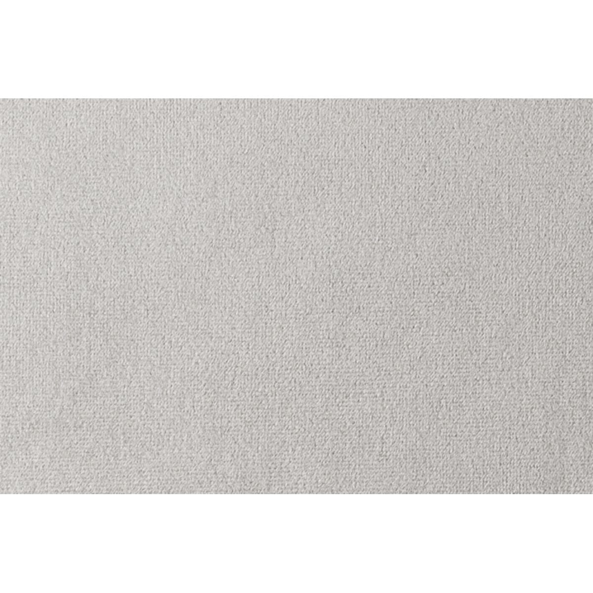 Letto 135x190 cm con testiera imbottita - Tessuto velluto