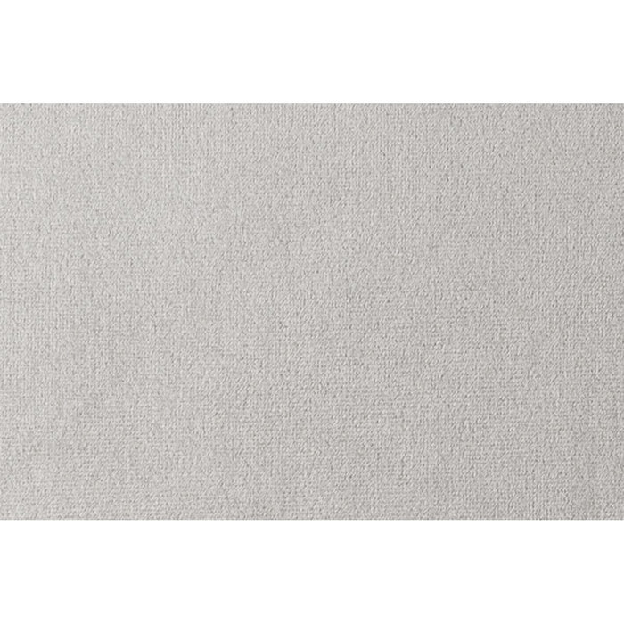 Letto 135x190 cm con testiera imbottita - Tessuto velluto