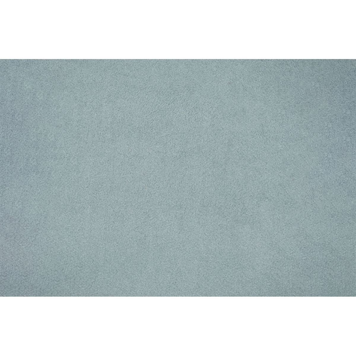 Letto 135x190 cm con testiera imbottita - Tessuto velluto