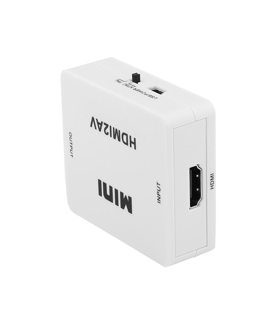 Mini Adattatore Video Digitale Hdmi A Av Rca Convertitore Digitale Analogico         