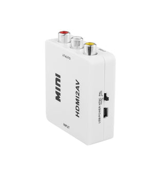 Mini Adattatore Video Digitale Hdmi A Av Rca Convertitore Digitale Analogico         
