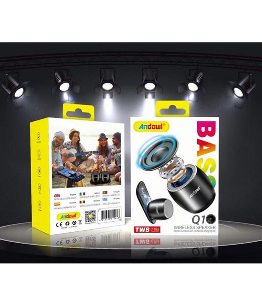 Mini Altoparlante Wireless Ricaricabili Bluetooth 3watt Durata Batteria 4 Ore Q1         