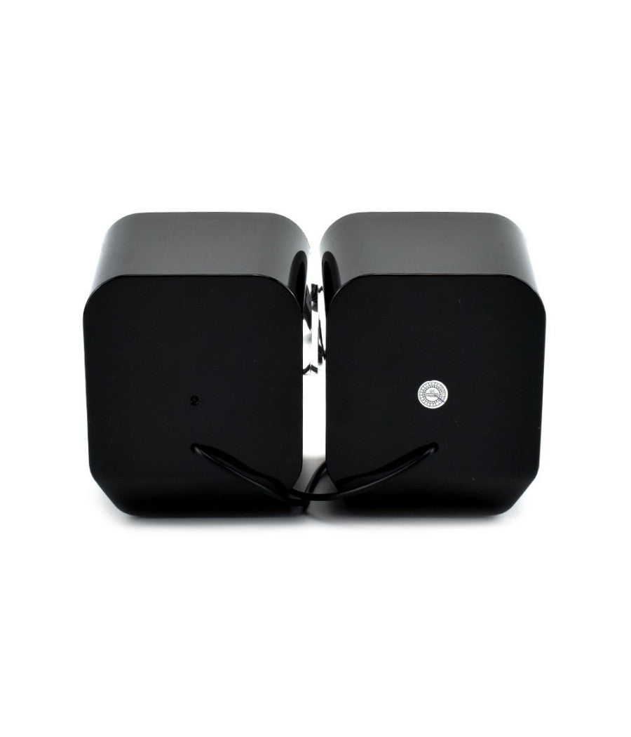 Mini Altoparlanti Casse Per Computer 3w Cablati Con Luce Rgb Led Q-yx17 Jack Usb         