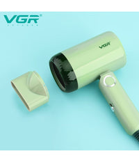 Mini Asciugacapelli Richiudibile 1200w Professionale 2 Velocità  Concentratore V-421         