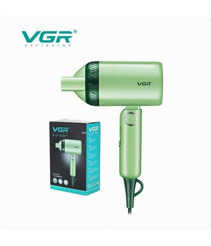 Mini Asciugacapelli Richiudibile 1200w Professionale 2 Velocità  Concentratore V-421         