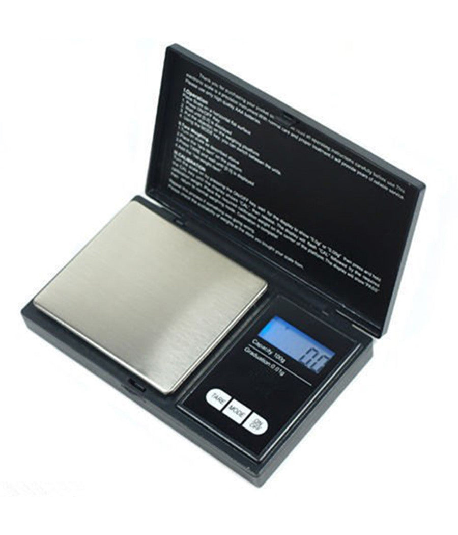 Mini Bilancia Bilancino Digitale 500 Gr A 0.1 Gr Precisione Pesa Oro Gioielli         