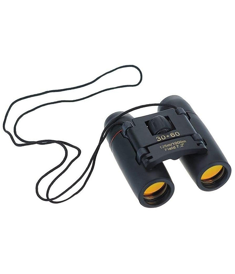 Mini Binocolo Cannocchiale Zoom 30 X 60 Visione Diurna E Notturna Pieghevole         