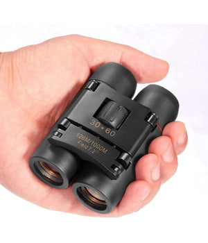 Mini Binocolo Cannocchiale Zoom 30 X 60 Visione Diurna E Notturna Pieghevole         
